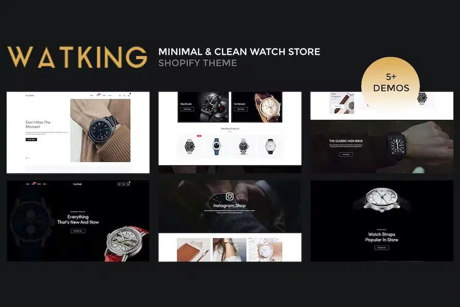 Watking – Minimal & Clean Watch Store Shopify Theme