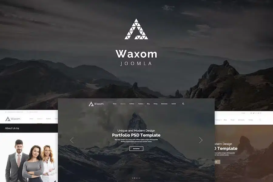 Waxom – Clean and Universal Responsive Joomla Template