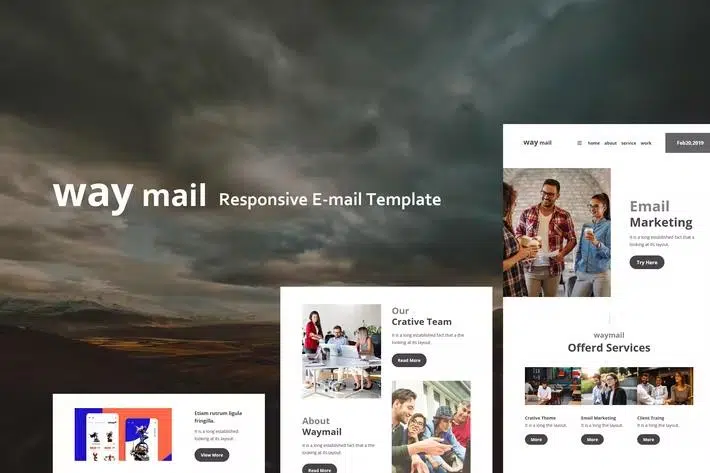 Way Mail – 30+ Modules + Online Access + Mailster + MailChimp