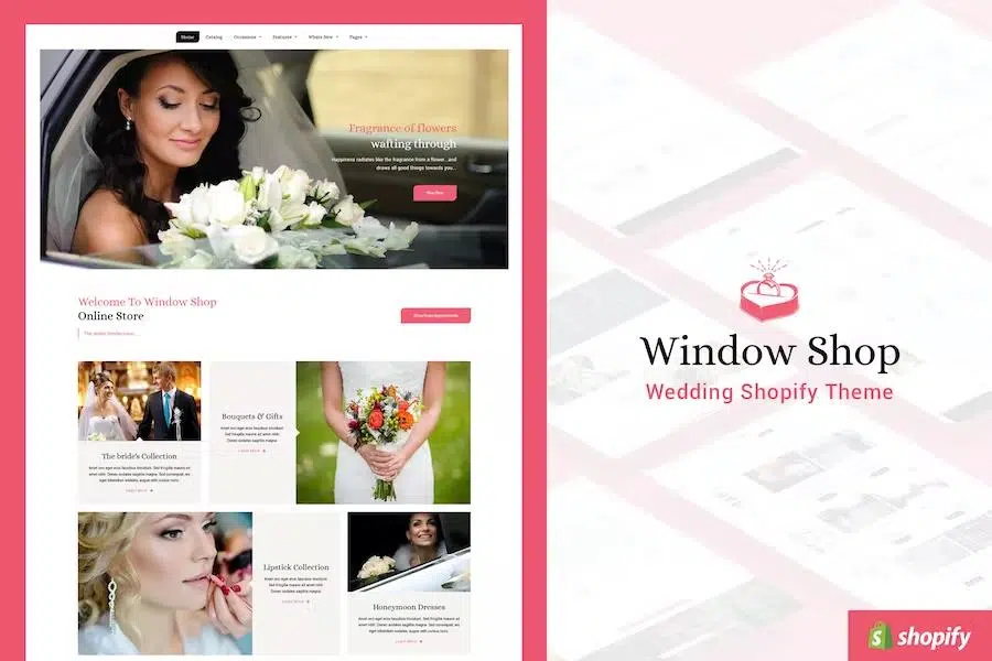 Window Shop – Wedding Shopify Store