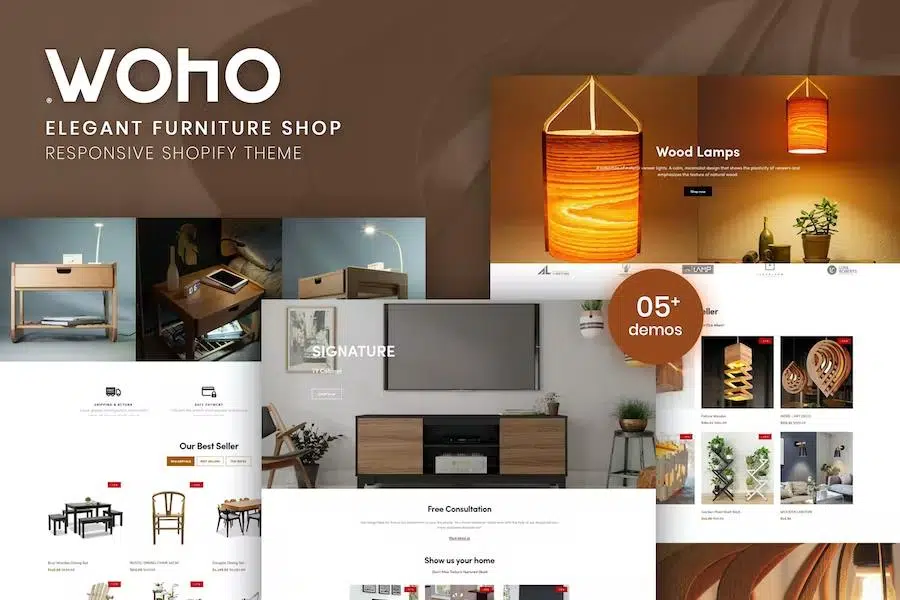 Woho – Elegant Furniture Shop For Shopify