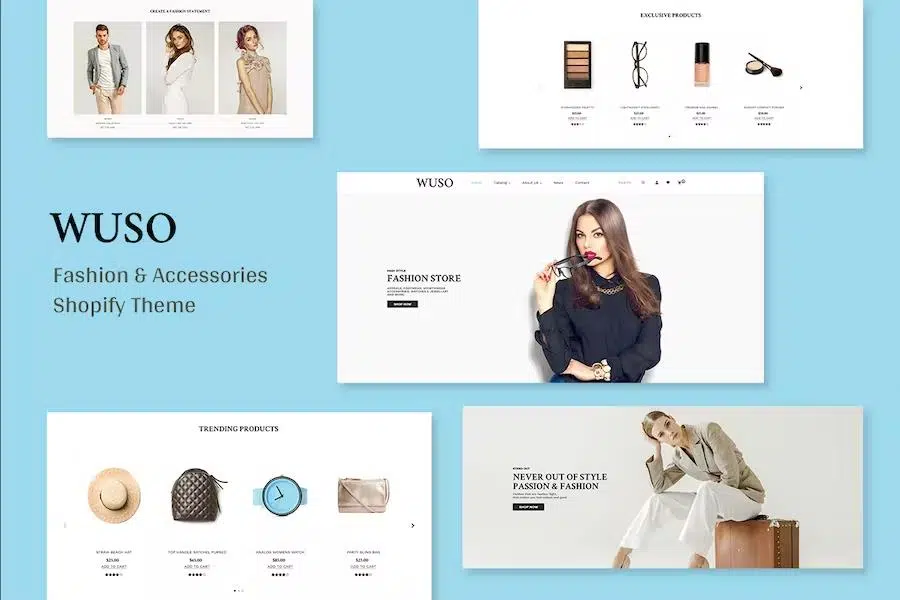 Wuso – Fashion Responsive Shopify Theme