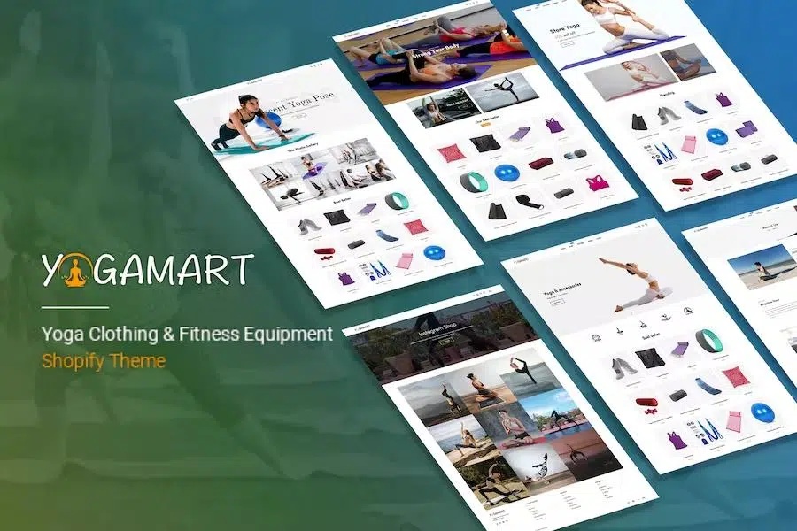 YogaMart – Yoga Clothing & Fitness Equipment Shopify Theme