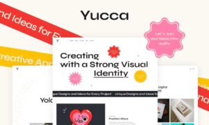 Yucca – WordPress Theme & Personal Portfolio for Creatives