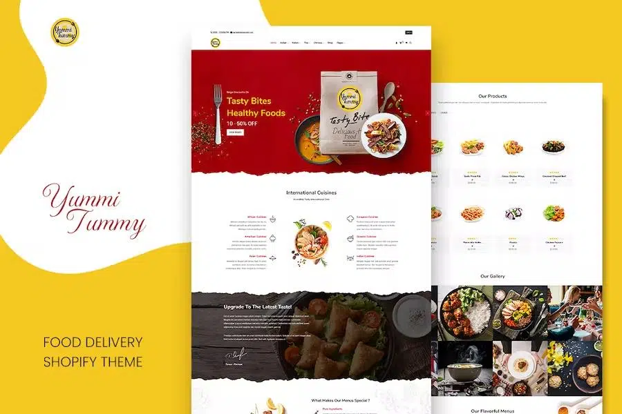 Yummi – Food Delivery Shopify Theme