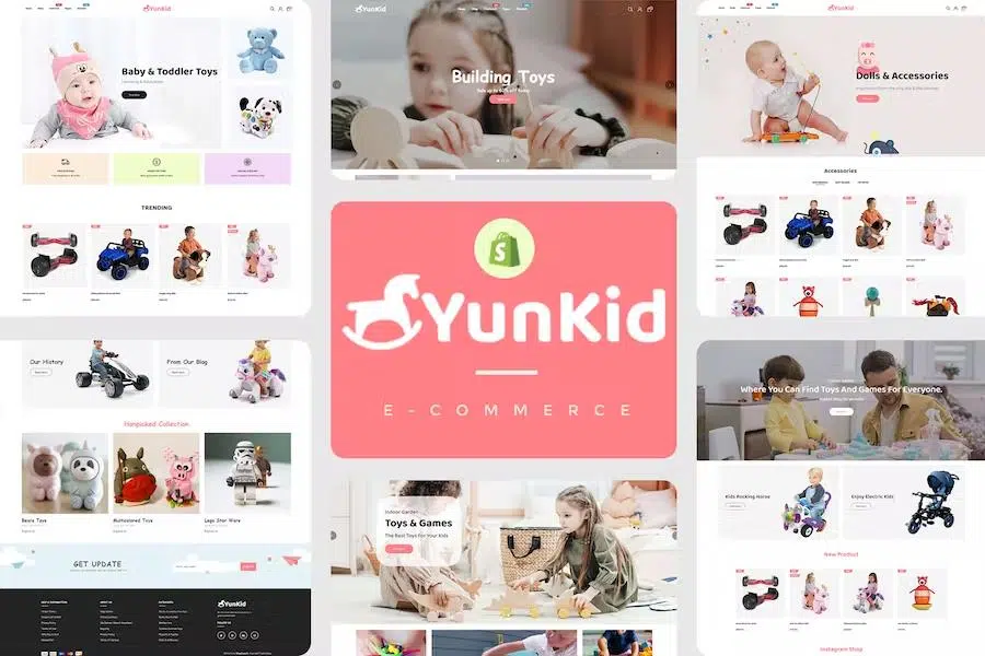Yunkid – Kids Toys Store Responsive Shopify Theme