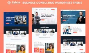 Zebizz – Business Consulting WordPress Theme