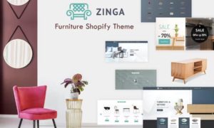 Zinga – Interior Store, Furniture Shopify Theme