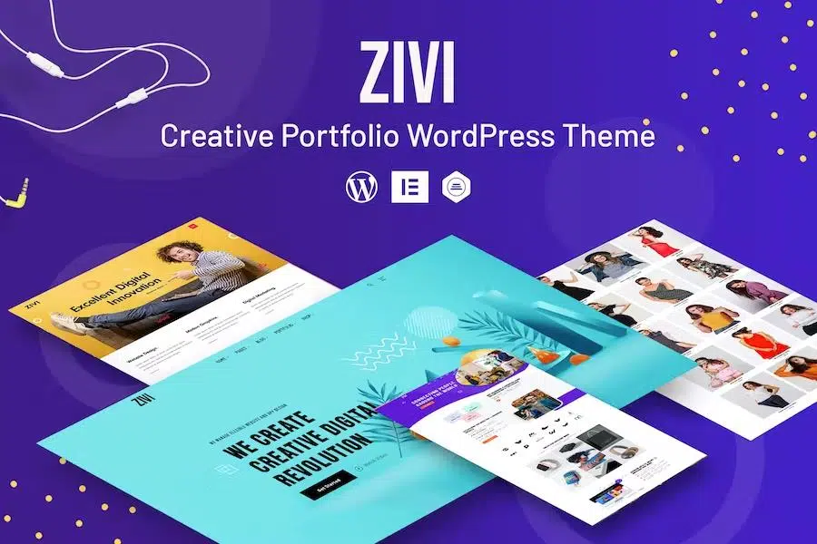 Zivi – Contemporary Creative Agency Theme