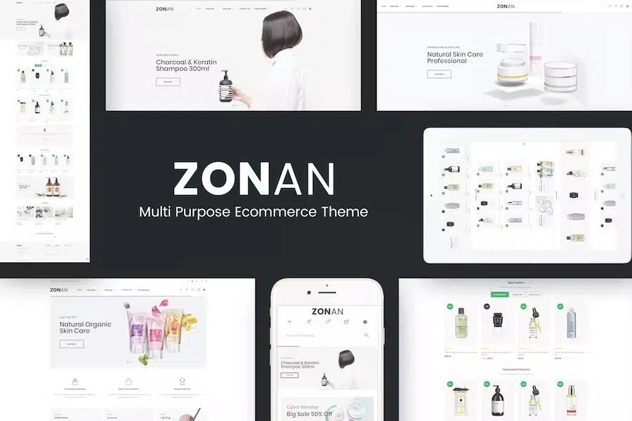 Zonan – Responsive OpenCart Theme (Included Color Swatches)