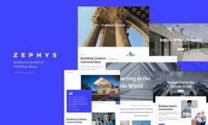 Zephys – Architecture & Interior WordPress Theme