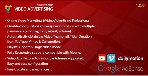 Video Advertising – Addon For WPBakery Page Builder